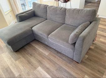 Sleeper Sofa with Storage Chaise