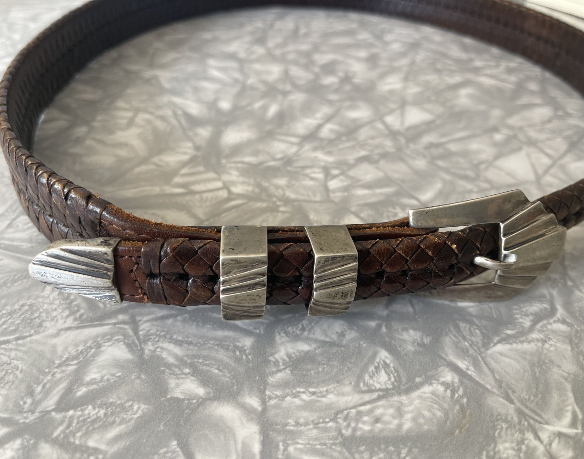 1995 Alexander Kalifano 925 Sterling Silver Belt 