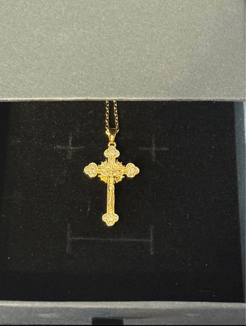 Gold Cross Necklace