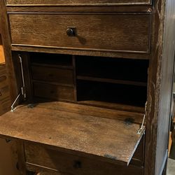 Wooden Secretary Desk