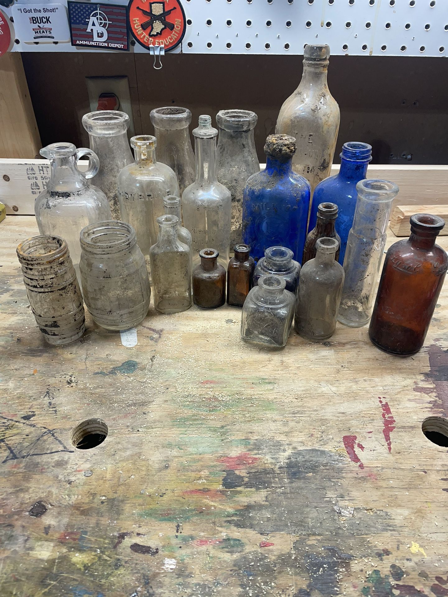Old Glass Bottles