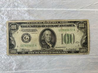 $100 bill