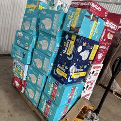 Pampers, Cribs And Baby Accessories 