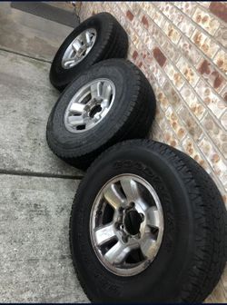 3 Tires - 2 Michelin And 1 Goodyear 