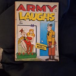 Army Laugh Comic Book Vol 4 No.10