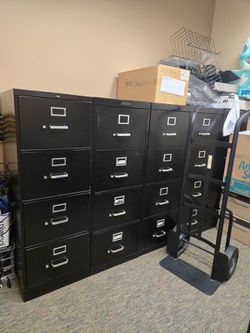 Lefal size metal file cabinet with key $100 each