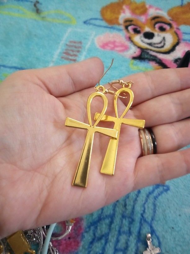 Gold Or Silver Plated Earrings