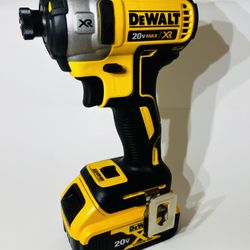 Dewalt Impact Driver With A 5.0 Battery 
