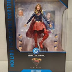 Mcfarlane Toys DC Multiverse DELUXE Theatrical Edition Supergirl TV Series Action Figure 