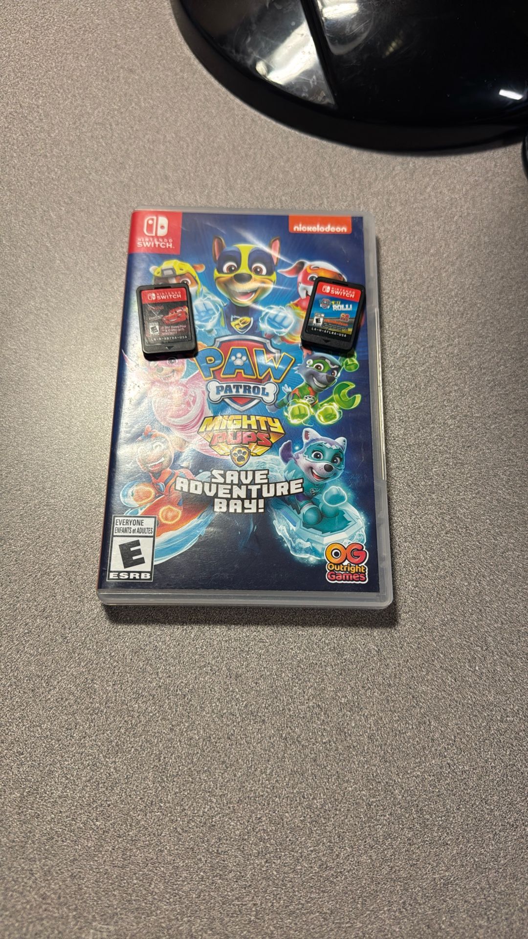 Kids Nintendo Switch Games- Paw Patrol And Cars 3