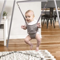 Baby Exerciser: Jolly Jumper Elite with Super Stand, Extra Tall for More Active Jumpers
