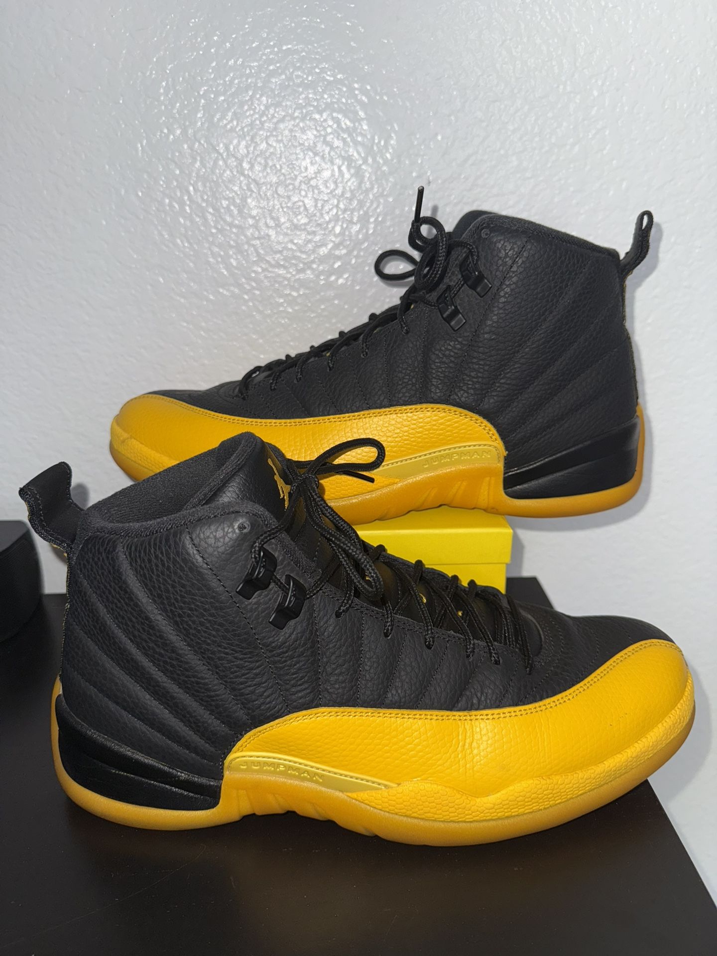 Jordan 12 Retro University Gold Size 12