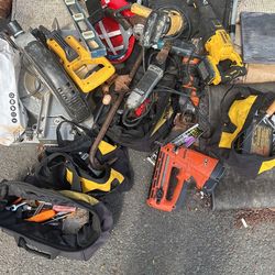 Pile Of Miscellaneous Tools