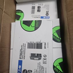 20 amp /15 amp Eaton br breakers