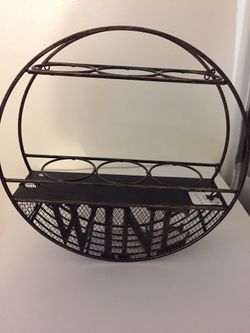 Wine wall holder