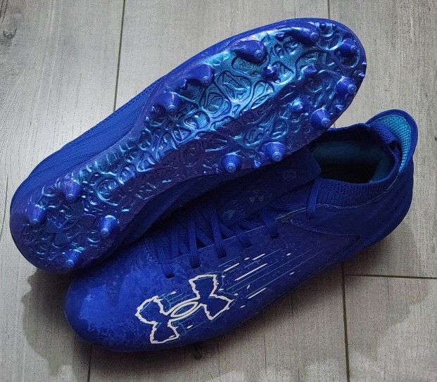 Under Armour Blur Smoke Suede 2.0 MC Football Cleats (contact info removed) 400 Men's Size 9 New🏈