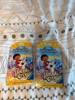 Lorcana Hyperia City Sleeved Booster