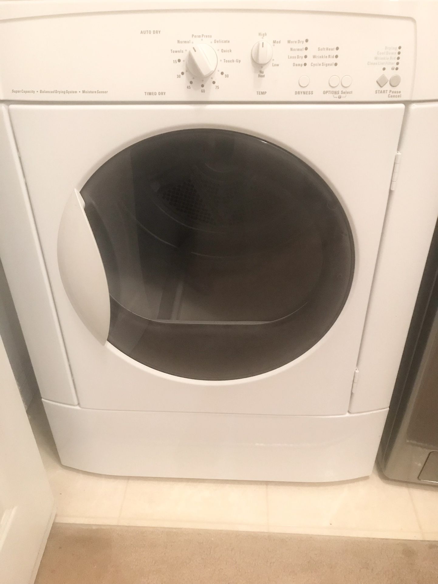 Dryer, Kenmore