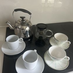 Kettle, TeaPot & TeaCups