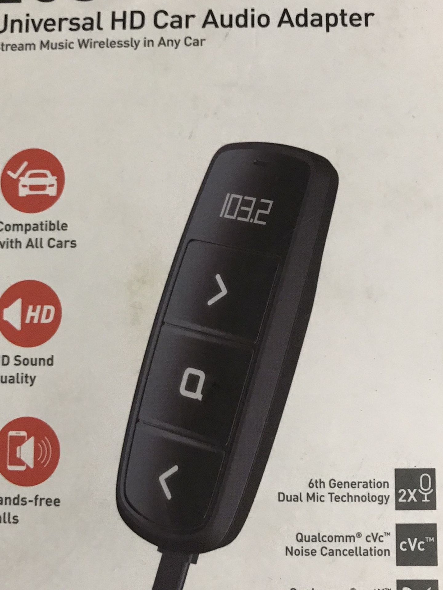 Universo HD Car Audio Adapter