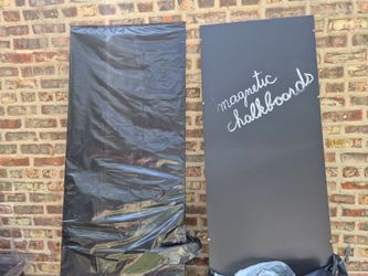 Tall Wall Magnetic Chalkboards.