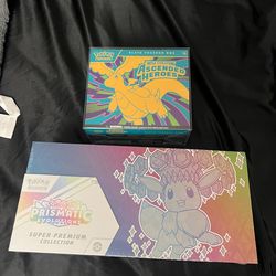 Pokemon Prismatic SPC & Ascended Heroes ETB