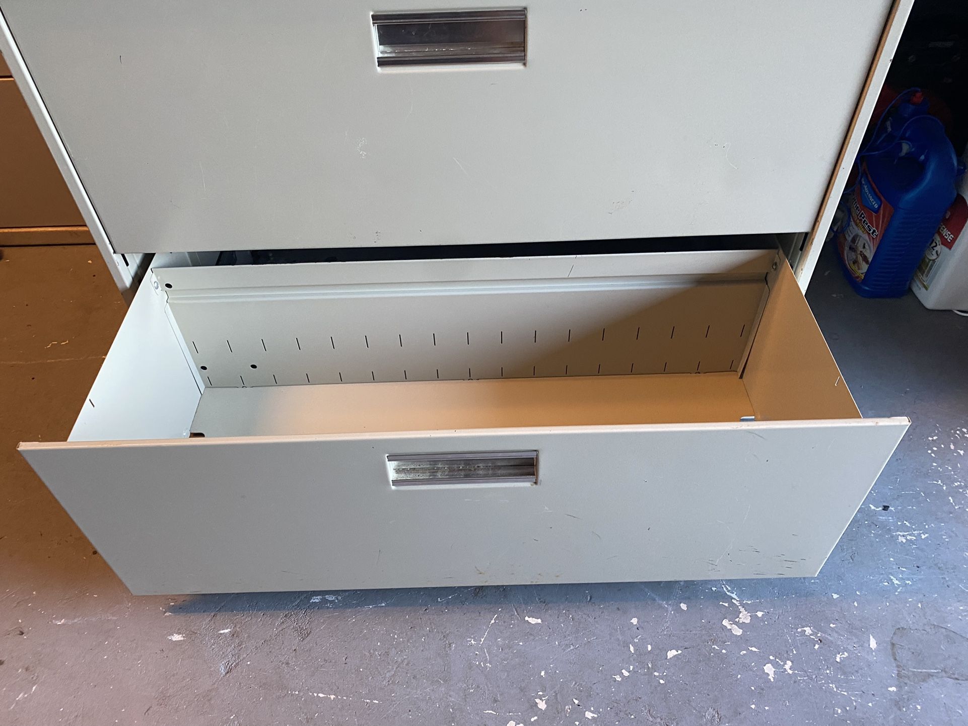 Short Metal filing cabinet