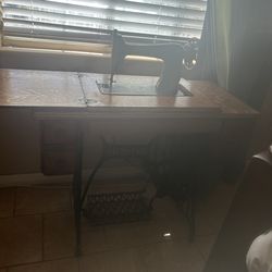 Antique sewing machine