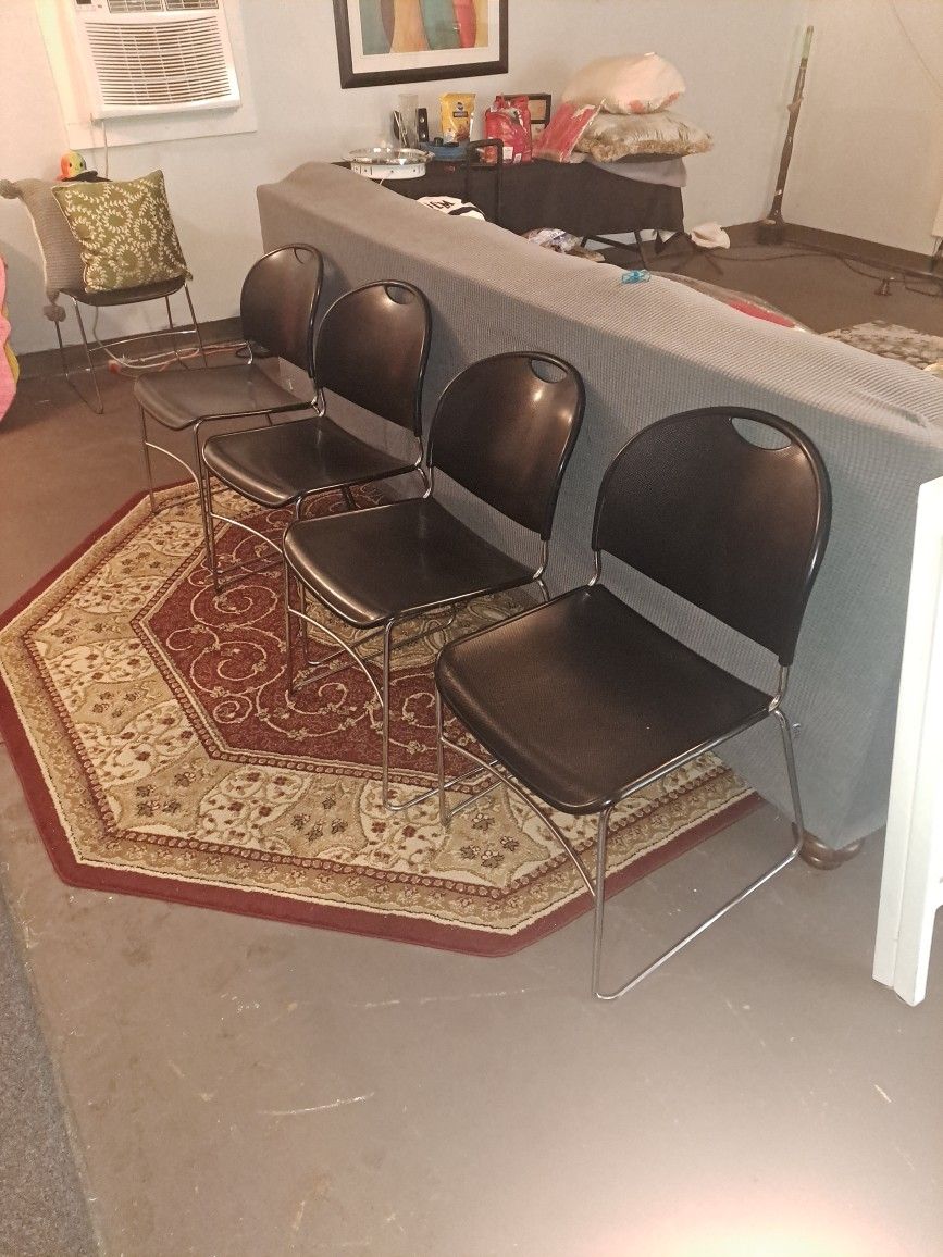 4 COMMERCIAL GRADE CHAIRS