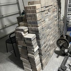 Brick Pavers.  300 Pcs.   $225