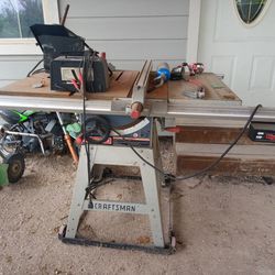 Table Saw Great Working Conditions 