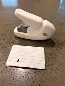 Staple less stapler