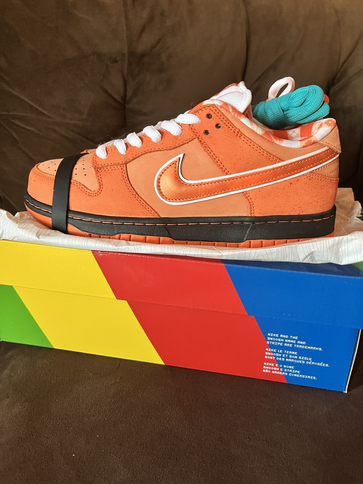 Cncpts Nike SB Dunk Low Orange Lobster