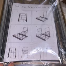 Cabinet Trash Can Pull Out Kit