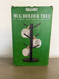 MyLifeUNIT Mug Holder Tree 6 Hooks