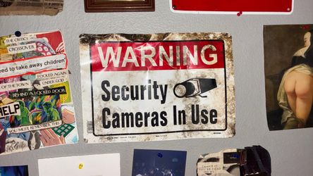 Road signs room decoration