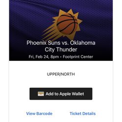 Suns Game For Today