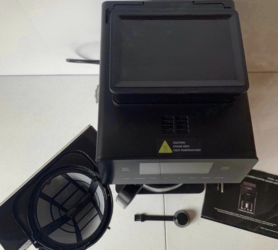 Galanz 2in1 Grind and Brew Coffee Maker with Adjustable Grind Size