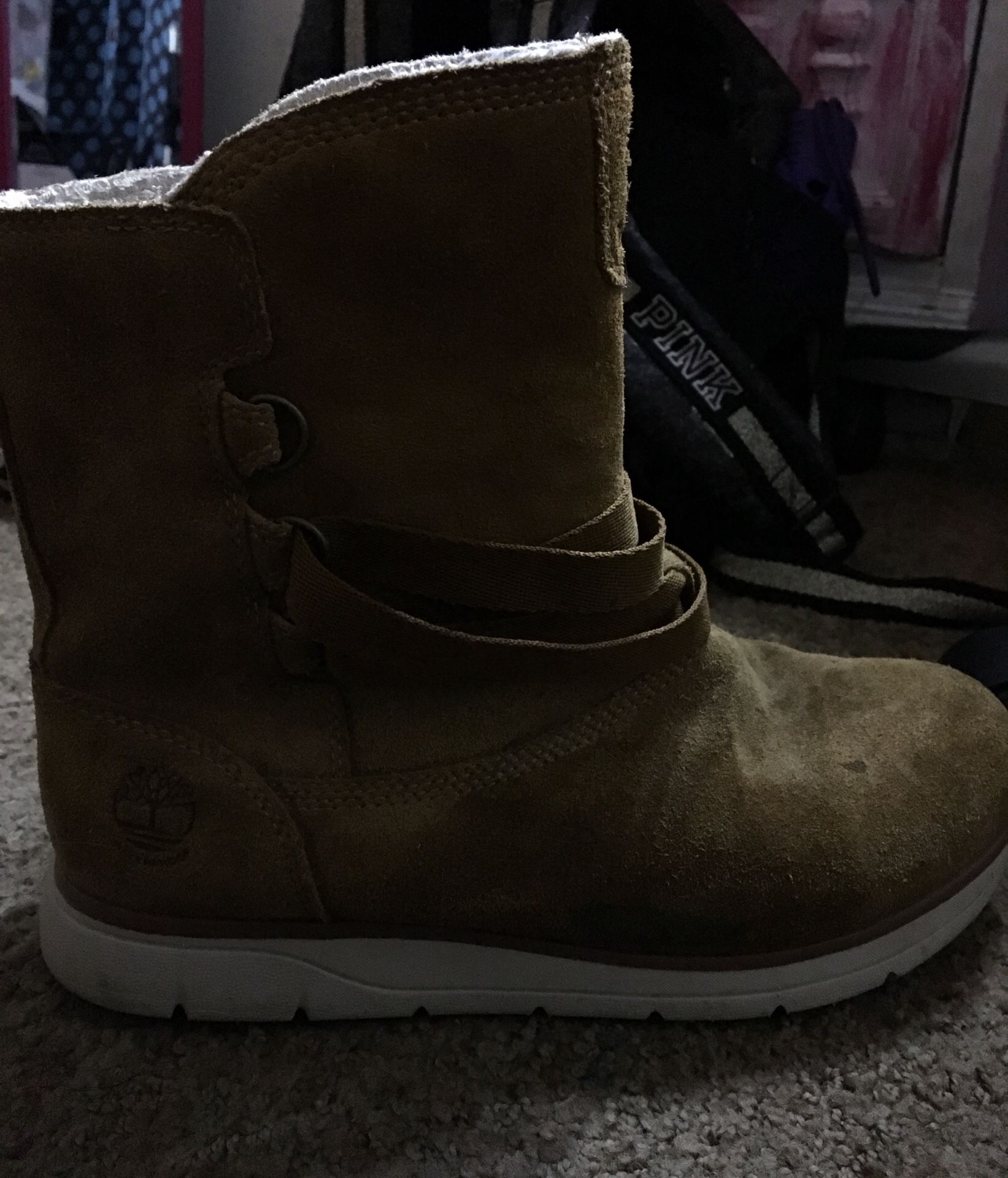 suede Bache Timberland boots !