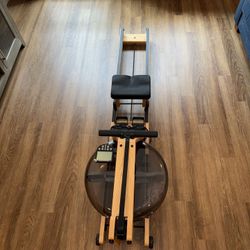 WaterRower Oak Rowing machine With S4 Monitor