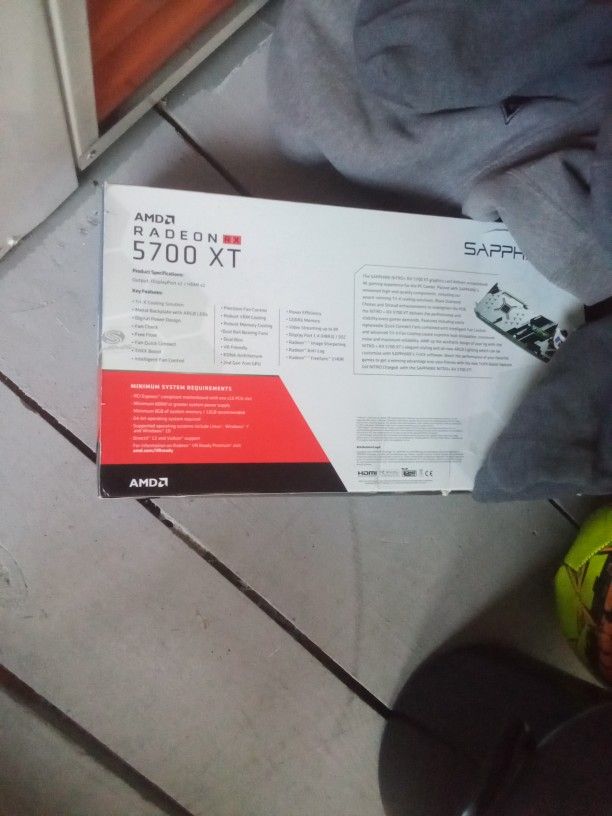 AMD Radeon 5700 XT Sapphire Special Edition