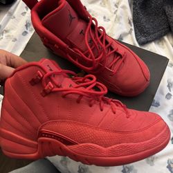 Womens Jordan 12s Gym redss