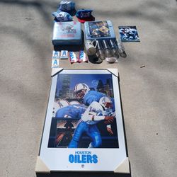 Houston OILERS Memorabilia 