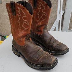 Mens Ariat Work Boots Size 12 D