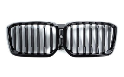 BMW GENUINE G01 LCI X3 Shadowline Gloss BLACK FRONT GRILLE 2022+ 51135A1AC56 NEW