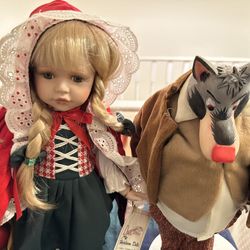 Lil Red Riding Hood heirloom Doll
