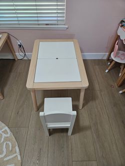 Kids desk & chair (Ikea)