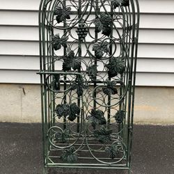 Beautiful Metal 33 Bottle Wine Rack