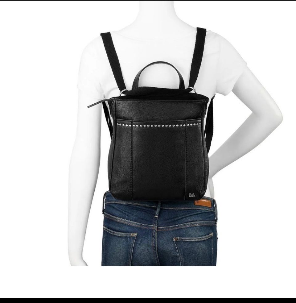 New The SAK Backpack Convertible, Purse Black
