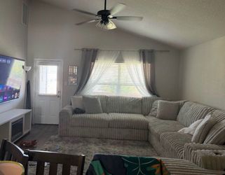 Ashely furniture Sectional with chase.
